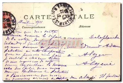 Paryż - Buttes-Chaumont - Belweder — C.M. wydawca — Rewers