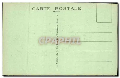 Paris — Les Invalides — A. L. — Verso