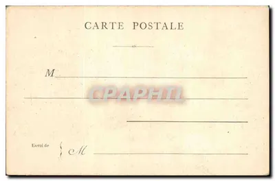 Paryż — Champs Élysées, Petit Palais — Rewers