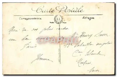 Paris — La Place de la Bastille — LL. n° 805 — Back