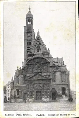 Paris — Église Saint-Etienne-du-Mont — Collection Petit Journal