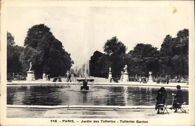 Jardin des Tulleries — Paris — n° 116