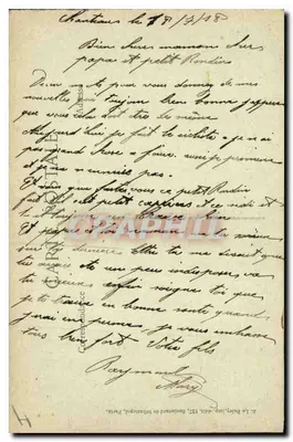 Mały Pałac na Champs-Élysées — Zbudowany na wystawie z 1900 roku — autor Girault, nr 4018 — Rewers