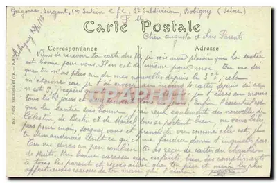 Paris — O Arco do Triunfo — ND. Fot. — Verso
