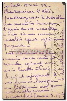 Paris — Notre Dame — LL. — n° 127 — Verso
