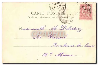 Parc Monceau — Most nad kanałem — B.F., Paryż, n°137 — Rewers