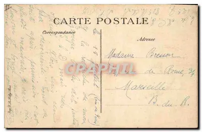Paryż — Les Guichets du Louvre — Wydawca B.L.D. nr 4126 — Rewers