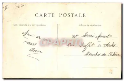 PARIS — Palácio-Royal — O Grande Bassin — B. Fr. Paris n°237 — Verso