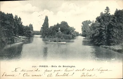 Bois de Boulogne — Paris — éditeur anonyme, n° 5030