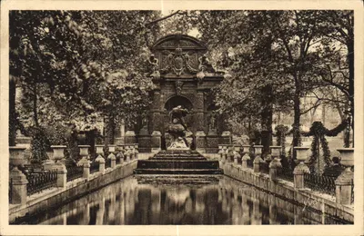 Fontaine Médicis — Jardin du Luxembourg — Les Éditions d'Art Y. 36