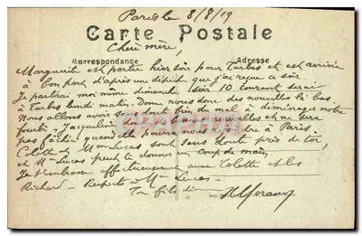Paryż — Park Monceau — La Naumachie — Kolumnada — L’Abellé — Rewers