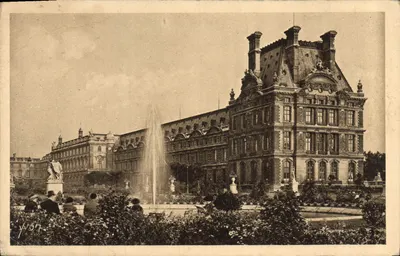 Pavillon de Flore au Jardin des Tuileries — Paris — Édition d'Art YVON