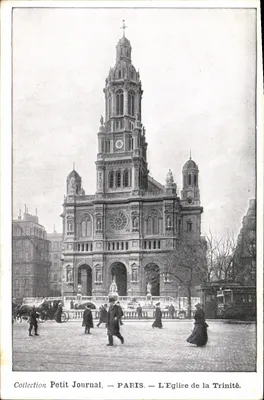 Paris — A Igreja da Trindade — Coleção Petit Journal