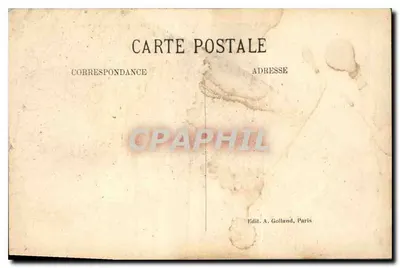 Paryż — Kolumnada Louwru (zbudowana przez Claude Perraulta) — Éditeur A. Golland, Paryż — Rewers