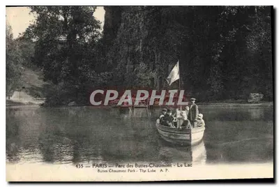 Paris — Parc des Buttes-Chaumont — Le Lac — A.P. n°435