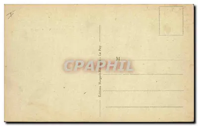 Le Puy - Fontanna Crozatier — dekoracje Placu du Breuil — Wydawnictwo Margerit-Breton, Le Puy, n°149 — Rewers