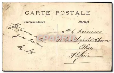 Le PUY-en-VELAY (Haute-Loire) — Vista presa dal Museo Crozatier — E. Hirondelle, Parigi — Verso