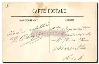 Le Puy (Haute-Loire) — Widok na Mont Cornille i Katedrę — Wydawca nieznany, nr 556 — Rewers