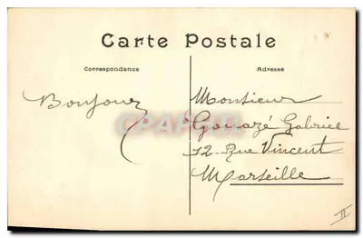 Le Puy-en-Velay — Rocher Saint-Michel d'Aiguilhe — Lith. Bonnet, Paris, n°462 — Verso
