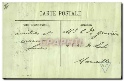 Lépuy — Boczny widok katedry — LL. n°20 — Rewers