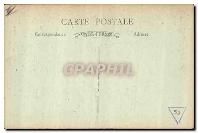 Le Puy (Haute-Loire) - Wjazd na Seminarium i Widok na Rocher Corneille — B. F. 61 — Rewers