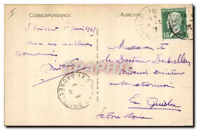Le Puy - Widok z Mont-Ronzon - LL — Rewers