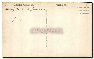 Le Puy — Klasztor katedralny — LL, n° 147 — Rewers