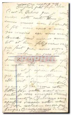 Mulher em vestido de festa — com cesta de flores — editor R, n° 6664-1 — Verso