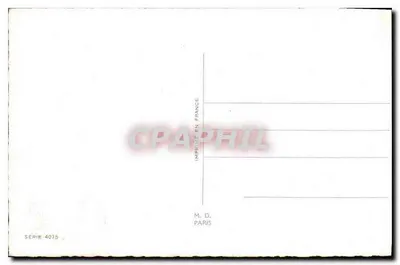 Bukiet róż — wydawnictwo M. D. Paris — seria 4075 — Rewers