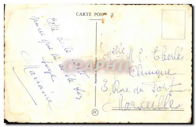 Flores de pensamento e violetas — Impressa na Bélgica — JC — Verso