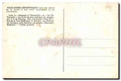 Estação da Justiça — A entrada de uma Estação da Justiça — n° 602 — Verso