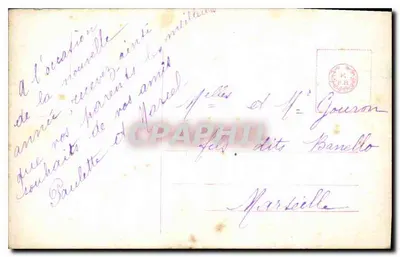Três rosas coloridas — série 6035 — editor anônimo — Verso