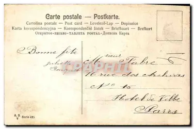 Wielkanoc — Las Vignoles — A.S. V Série 425 — Rewers