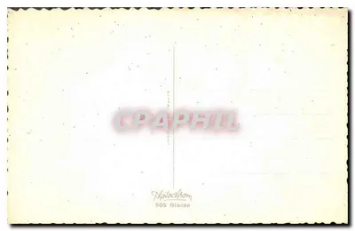 Bambina che lava i piatti — Cartolina d'epoca 805 Glacée — Verso