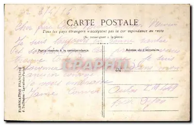 Rosas com motivos — edição Louis C. Léon — n° 311 — Verso