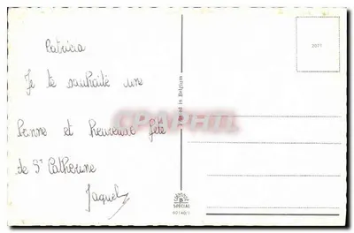 Bukiet kwiatów — wydawca B. SPECIAL, n° 60140/1 — Rewers