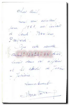 Zimowa sceneria z domem — dekor z hortensji i jemiołku — wydawca nie widoczny — Rewers