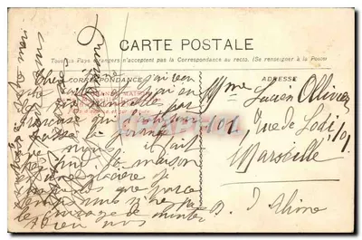 Marseille — Bourse — Bourse i Izba Handlowa — Guende & Phé — Rewers