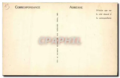 MARSEILLE — Plac Bursztynowy i Pomnik Pierre Puget — LL SELNOTA — Rewers