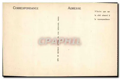 Marseille — Molo Désirade — Odejście poczty z Chin — Rewers