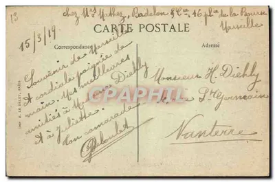 Marseille — Le Transbordeur — IMP. H. LE DILEY, PARIS — Rewers