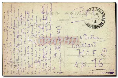 MARSEILLE — Przystań Pharo — BR - 1582 — Rewers