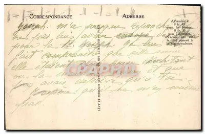 Marseille - De Triomfboog genaamd De Boog van Aix - Selecta — Achterkant