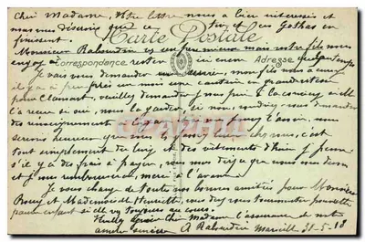 Marseille — Zamek If — Statek turystyczny — LL. — Wydawca: Salacchi — Nr 20 — Rewers