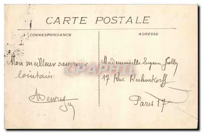 Marseille - O Castelo de If — editor L★, n°42 — Verso