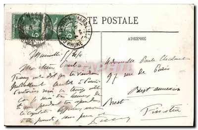 Marsiglia — Il Castello d'If — LL — Verso