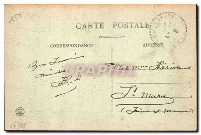Marseille — Bourse i Plac — BR - 1532 — Rewers