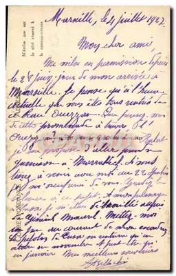 Marselha — Os Elevadores de N.-D. da Guarda — LL — Verso
