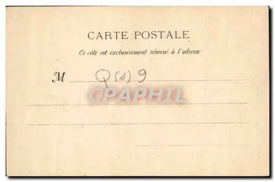 Marseille : Het kasteel Borély — G. M. — 114 — Achterkant