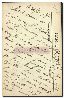 Marselha — Castelo de If — E.L. n°106 — Verso
